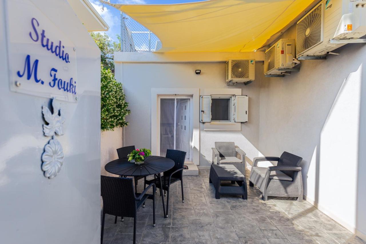 Fouki Apartments Ipsos Beach Exterior photo